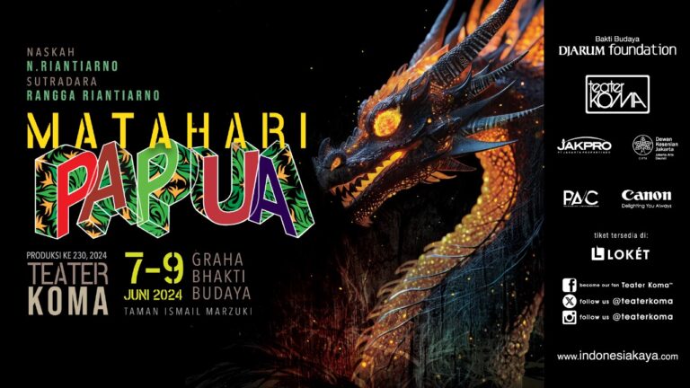 Teater Koma dan Bakti Budaya Djarum Foundation gelar “Matahari Papua”