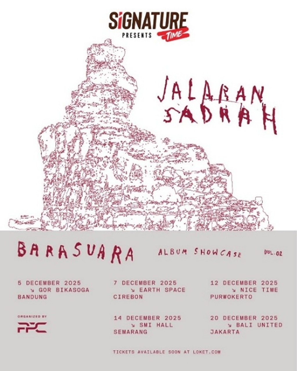 Barasuara Jalaran Sadrah Tur