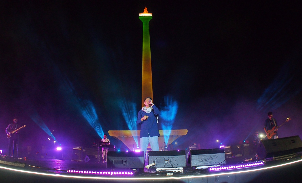 Sigit Wardana at Monas Week - Lebaran Di Monas