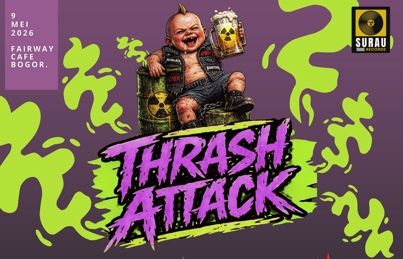 Poster Thrash Attack Landscape