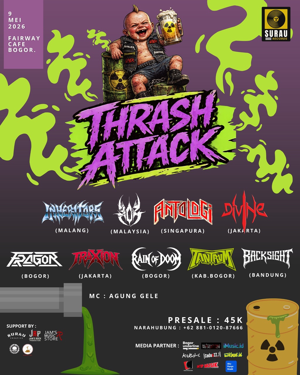 Thrash Attack Flyer