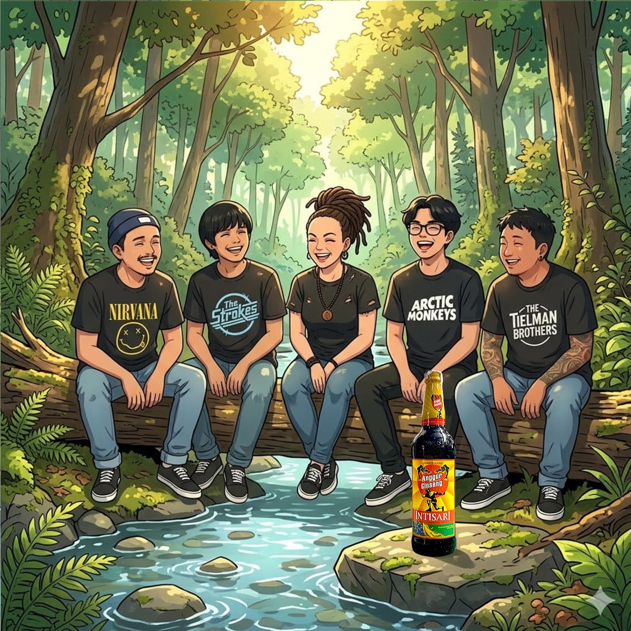 artwork Intis semalam