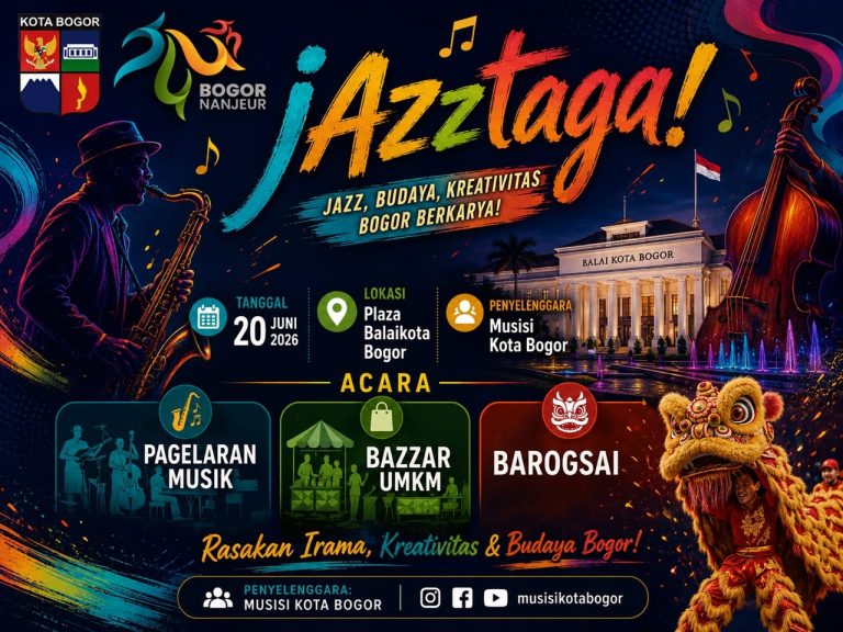 Selain UMKM, jAzztaga! juga meriahkan hari jadi kota Bogor